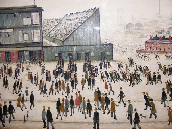 L.S. Lowry - ال . اس . لوری- رفتن به مسابقه